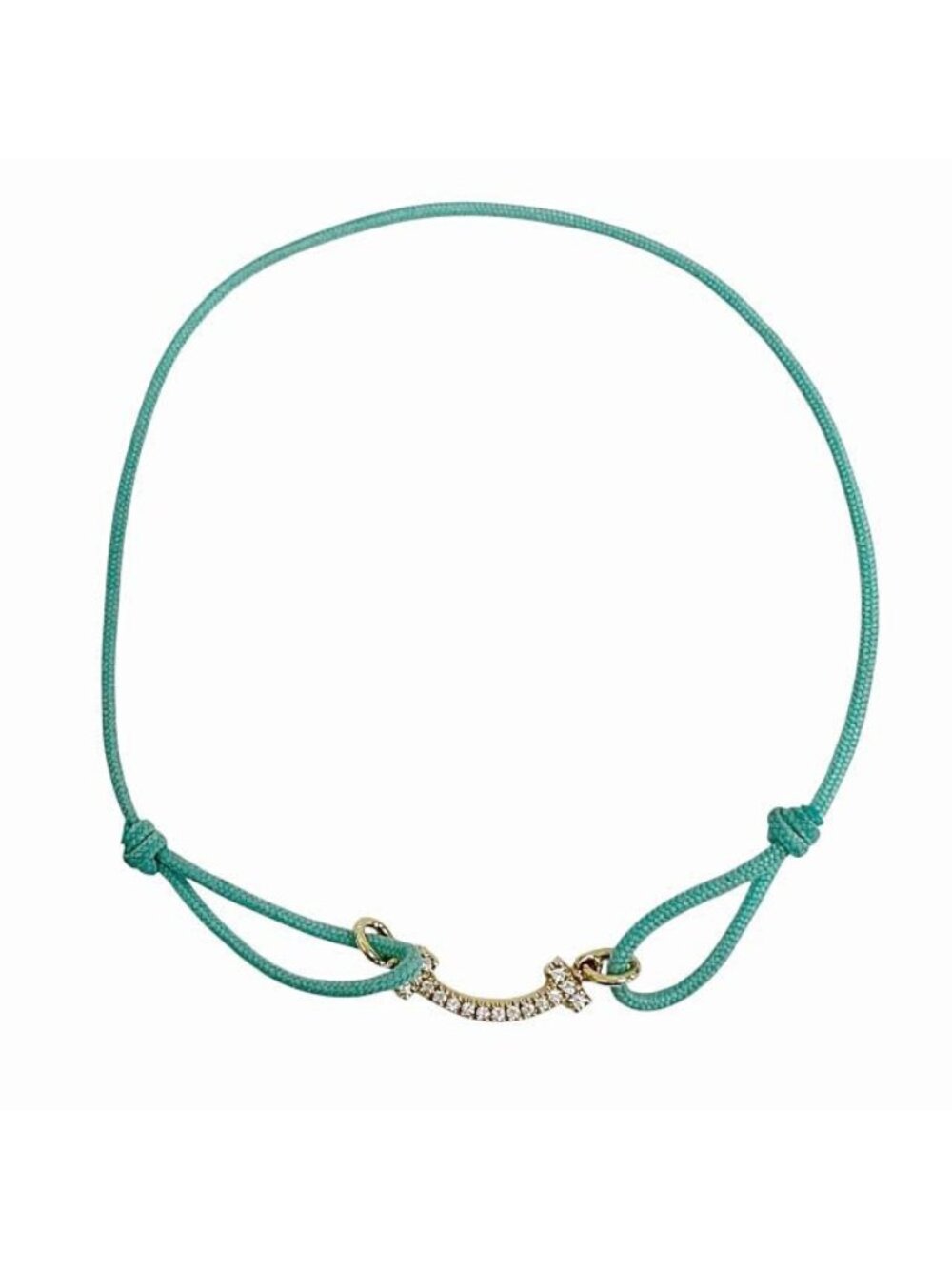 Tiffany & Co T Smile Mini Micro Charity Blue Code Bracelet Repreve Our Ocean